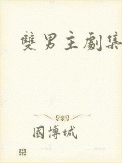 双男主剧集推荐