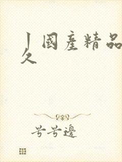 丨国产精品久久久