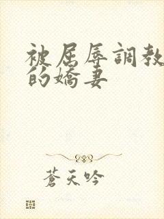 被屈辱调教沉沦的娇妻