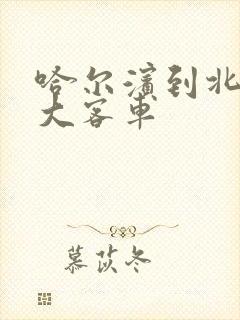 哈尔滨到北安的大客车