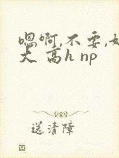 嗯啊,不要,好大 高h np