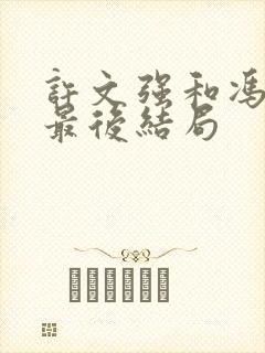 许文强和冯程程最后结局