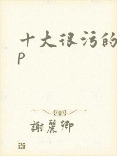 十大很污的app