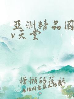 亚洲精品国产av天堂