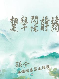 相亲闪婚后老公是千亿财阀