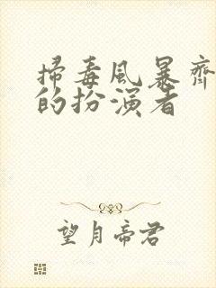 扫毒风暴齐晓红的扮演者