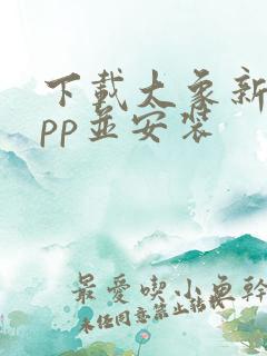 下载大象新闻app并安装