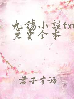 九锡小说txt免费全本