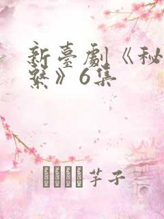 新台剧《秘密关系》6集