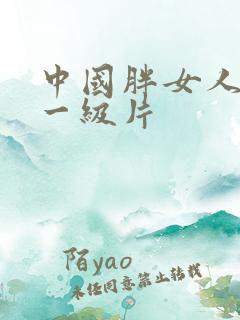 中国胖女人黄色一级片