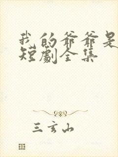 我的爷爷是大佬短剧全集