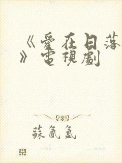 《爱在日落之前》电视剧