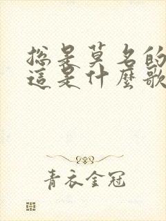 总是莫名的难过这是什么歌