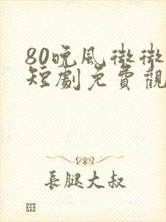 80晚风微微甜短剧免费观看