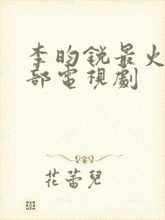 李昀锐最火的5部电视剧