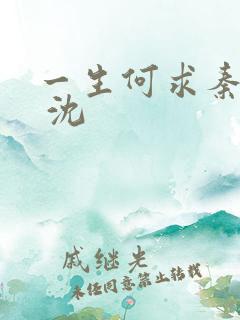 一生何求秦菲雪 沈