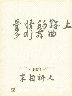 爱情的路上风雨多dj舞曲