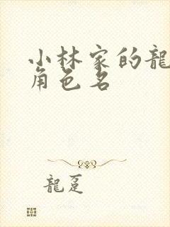 小林家的龙女仆角色名