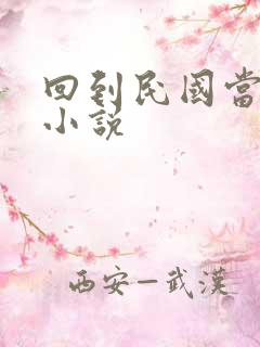 回到民国当导演小说