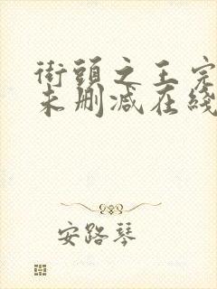 街头之王完整版未删减在线免费观看