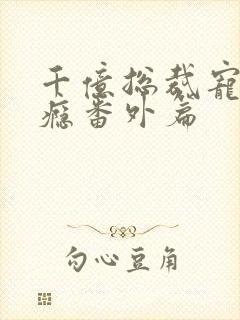 千亿总裁宠妻上瘾番外篇