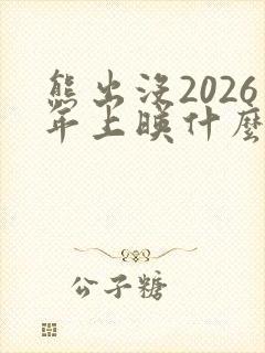 熊出没2026年上映什么电影了