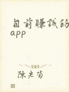 目前赚钱的最快app