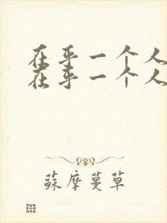 在乎一个人和不在乎一个人的文案