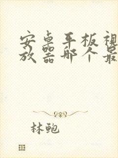 安卓平板视频播放器哪个最好用