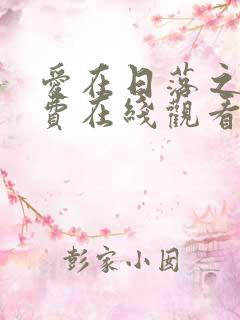 爱在日落之前免费在线观看