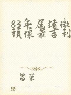 83年属猪微信头像最吉利