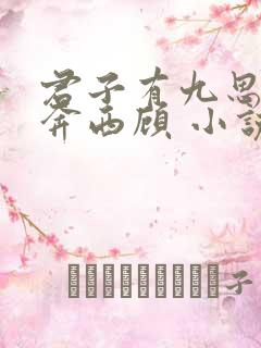 君子有九思 东奔西顾 小说