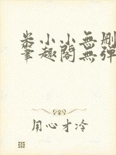 米小小无删减版笔趣阁无弹窗