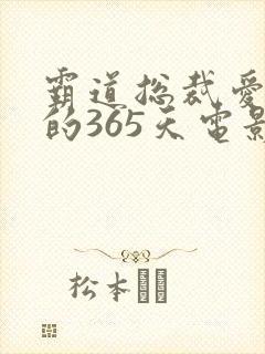 霸道总裁爱上我的365天电影