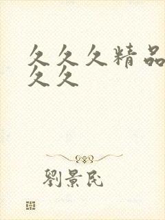 久久久精品国产久久