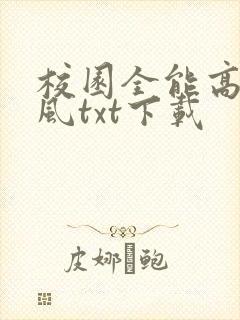 校园全能高手季风txt下载