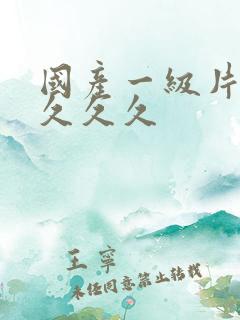 国产一级片久久久久久