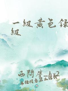 一级黄色录像一级