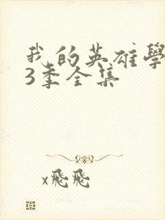 我的英雄学院第3季全集