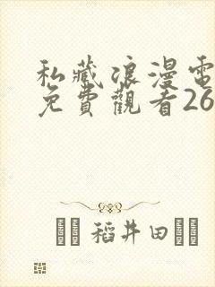 私藏浪漫电视剧免费观看26集