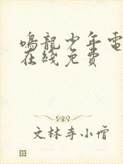 鸣龙少年电视剧在线免费