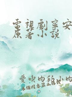 电视剧宁安如梦原著小说