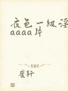 夜色一级淫片aaaaa片