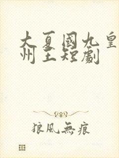 大夏国九皇子荒州王短剧