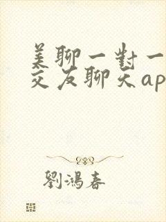 美聊一对一视频交友聊天app