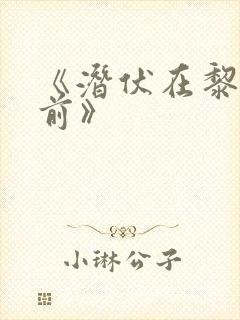 《潜伏在黎明之前》