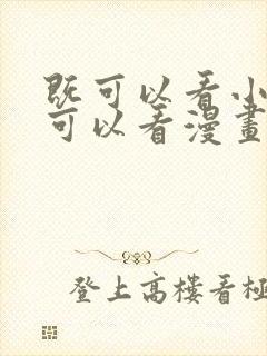 既可以看小说又可以看漫画的app