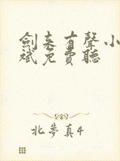 剑来有声小说大斌免费听