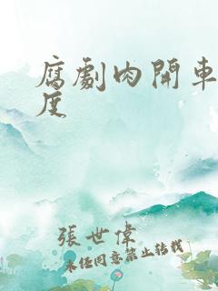 腐剧肉开车大尺度