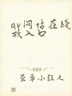 av网站在线播放入口